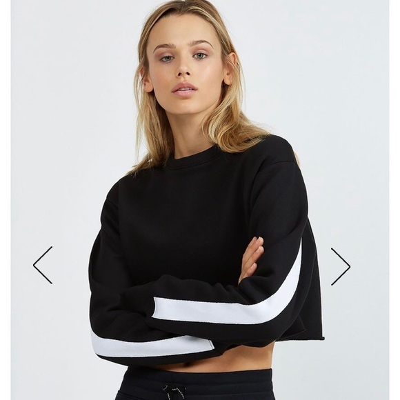 WESLEY Hudson Stripe Sweatshirt - Picture 1 of 9